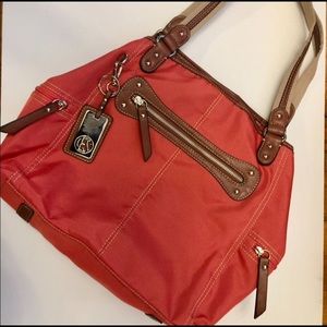 Franco Sarto Red Satchel NWT